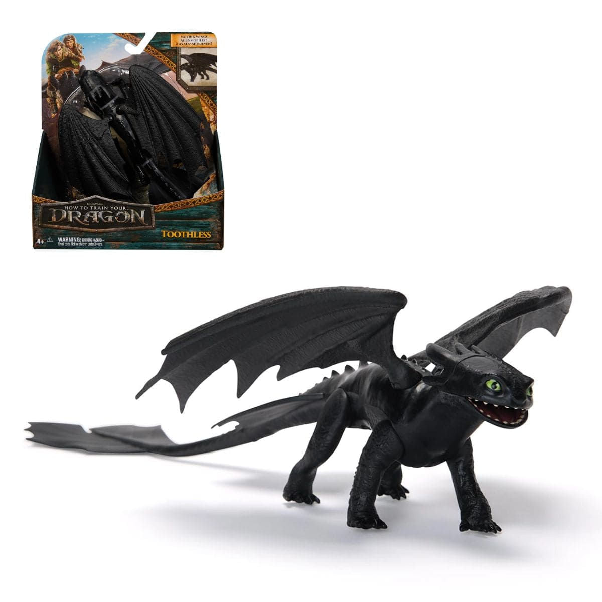 Figura de Ação Banguela Toothless 23cm – Sunny 4470 – Como Treinar o Seu Dragão