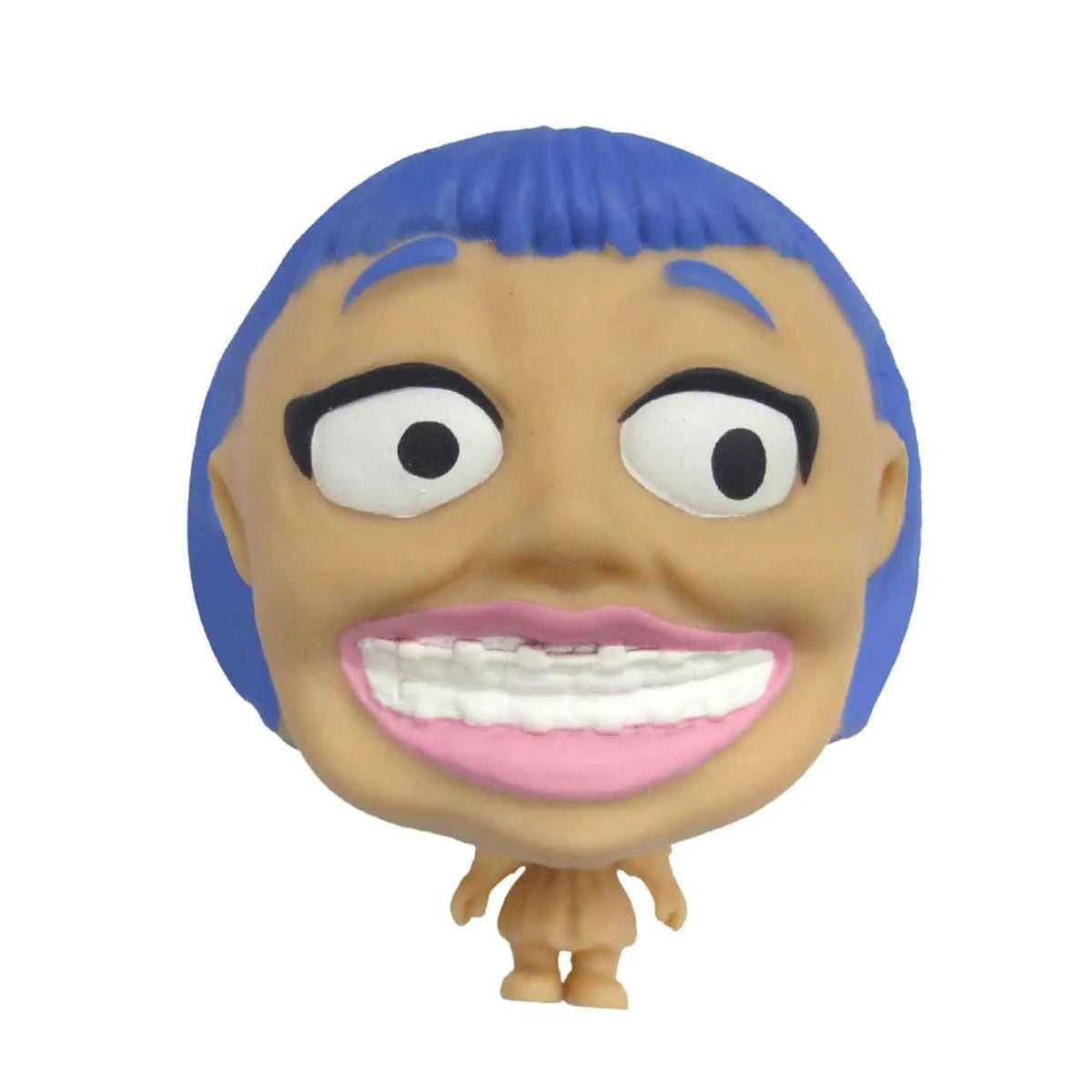 Boneco Elástico Bracy Splats Head Weird Sunny | Estica, Amassa e Volta ao Normal com Diversão Garantida