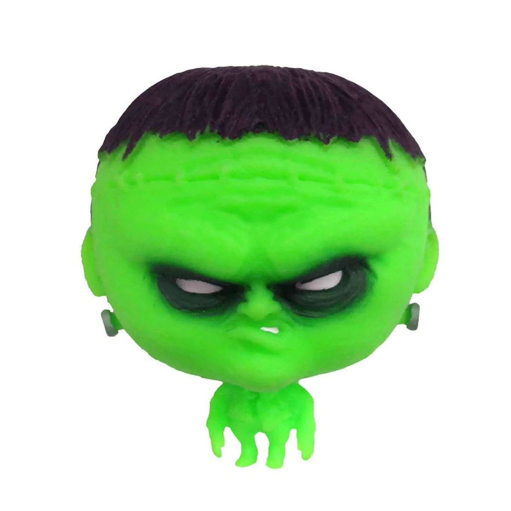 Boneco Elástico Piecy Splats Head Horror Sunny | Brinquedo Macio, Estica e Amassa com Estilo Assustador e Divertido