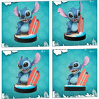Boneco Colecionável Stitch Surfista Yume Hero Fun Series | Divertido, Colorido e Perfeito para Fãs da Disney e do Verão