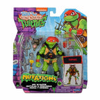 Boneco Raphael Tartarugas Ninja Mutations Original Sunny Brinquedos – Articulado, com Acessórios para Combate e Troca de Peças Interativas