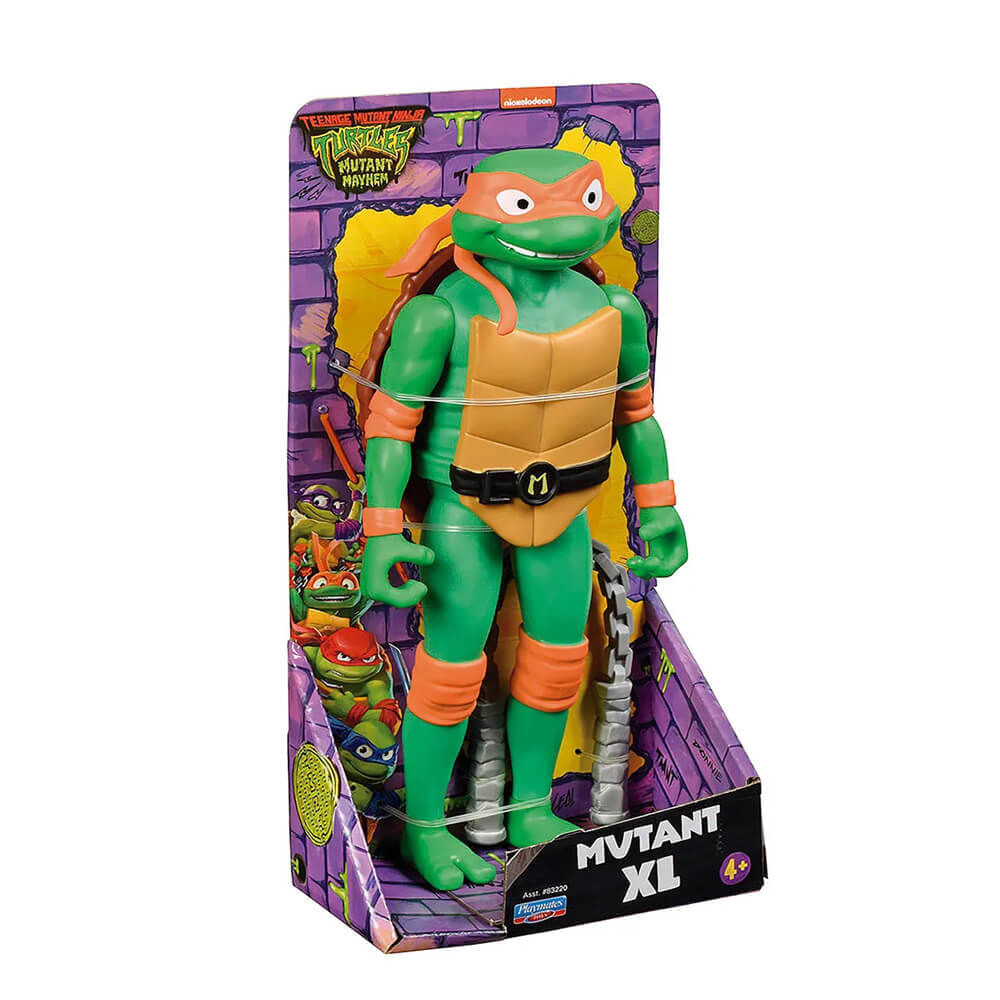 Boneco Michelangelo Tartarugas Ninja Mutant Mayhem XL Sunny
