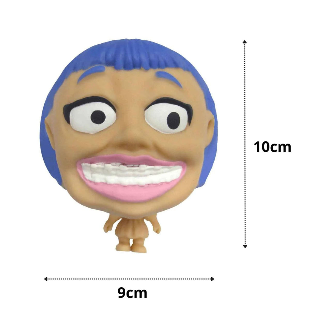 Boneco Elástico Bracy Splats Head Weird Sunny | Estica, Amassa e Volta ao Normal com Diversão Garantida