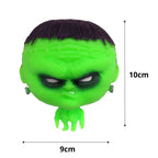 Boneco Elástico Piecy Splats Head Horror Sunny | Brinquedo Macio, Estica e Amassa com Estilo Assustador e Divertido