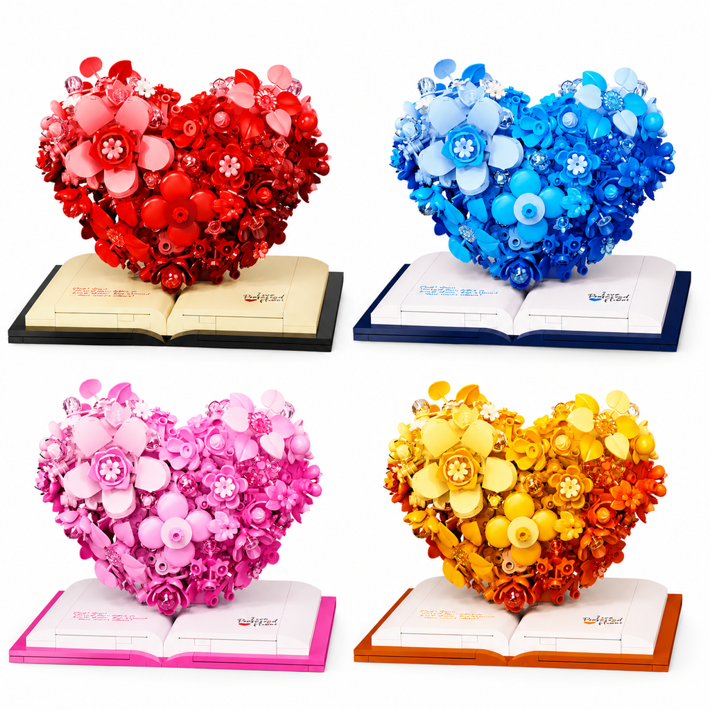 Corações Eternos Decorativos | 768PCS