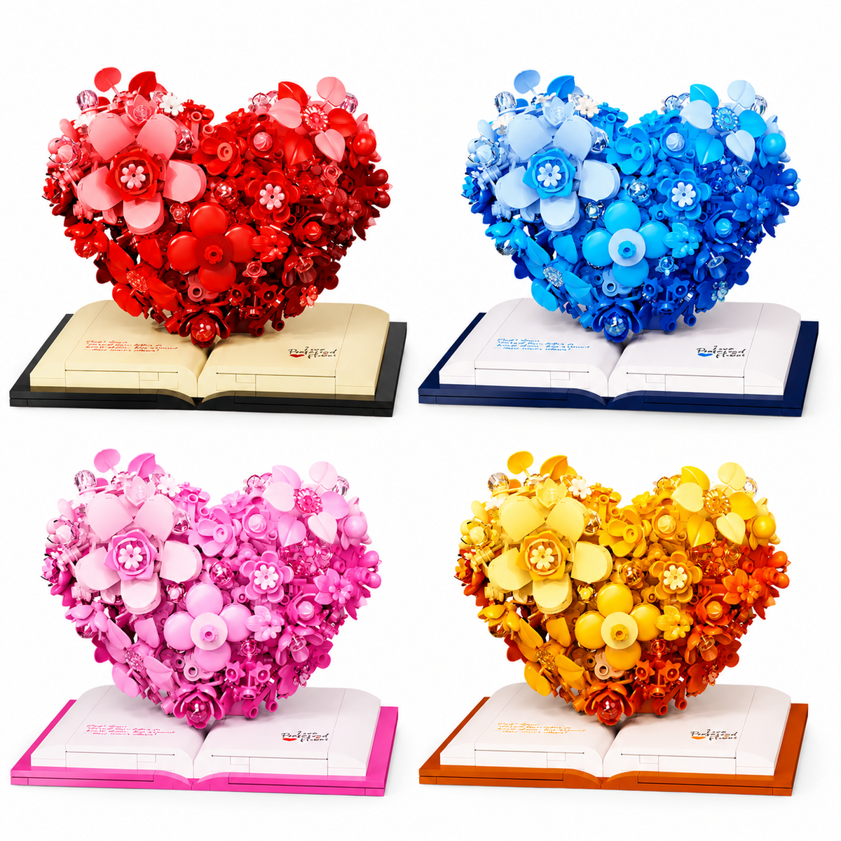 Corações Eternos Decorativos | 768PCS