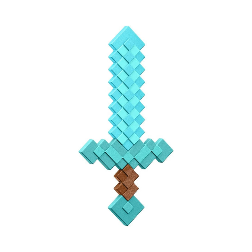 MINECRAFT FERRAMENTA ESPADA DE DIAMANTE - MATTEL