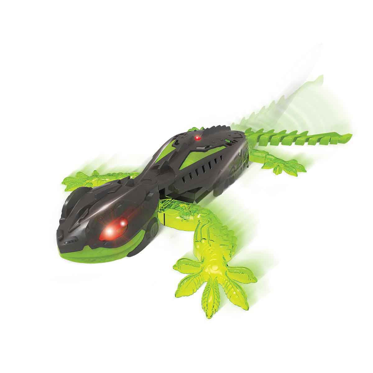 Lagarto Robo Geckosaurus Com Controle Infravermelho Hex Bots