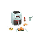Mini Cozinha - Airfryer Infantil com Luz, Som e Alimentos que Mudam de Cor!