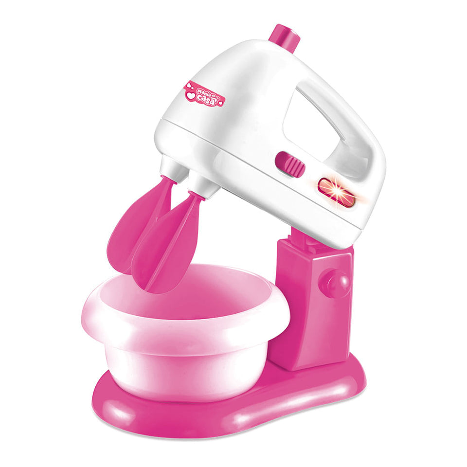 Brinquedo Infantil Batedeira Mania de Casa Com Luz e Movimento