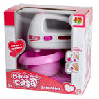 Brinquedo Infantil Batedeira Mania de Casa Com Luz e Movimento