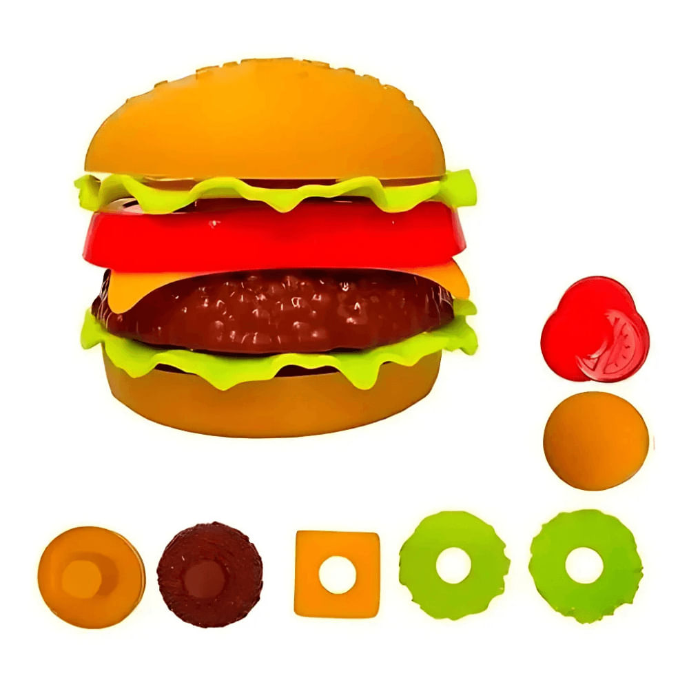 Kit Comidinha Fast Food 8 Peças
