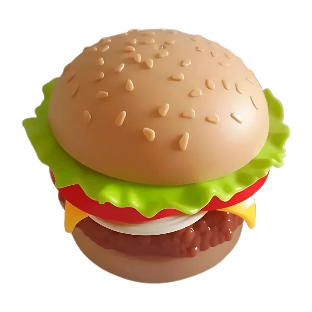 Kit Comidinha Fast Food 8 Peças