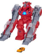 ROBÔ WRECKERS LANÇADOR DE CARROS RHINO SLAM - FUN