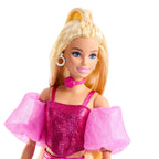Boneca Barbie Deluxe Style #5 Loira Roupa Pink - Mattel