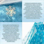 Fantasia Frozen Infantil Vestido Elsa Capa Longa e Brilhante