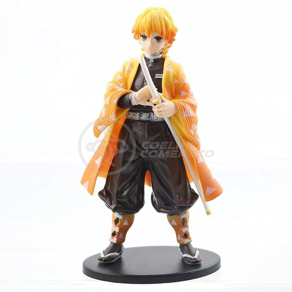 Action Figure Zenitsu Agatsuma Raio Demon Slayer 14cm