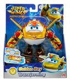 Boneco Super Wings Golden Boy Resgate Elétrico Sunny - 5200