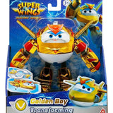 Boneco Super Wings Golden Boy Resgate Elétrico Sunny - 5200