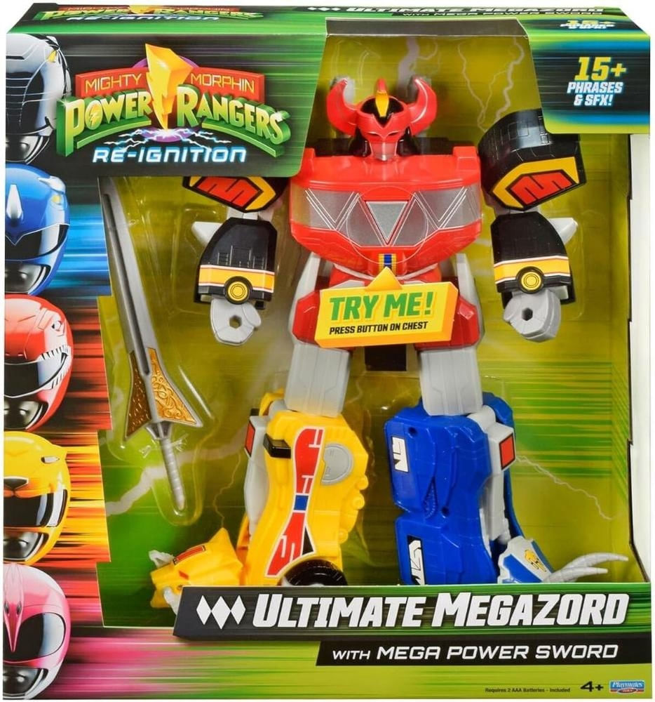 Boneco Megazord Power Rangers Com Luz E Som Sunny - 5185
