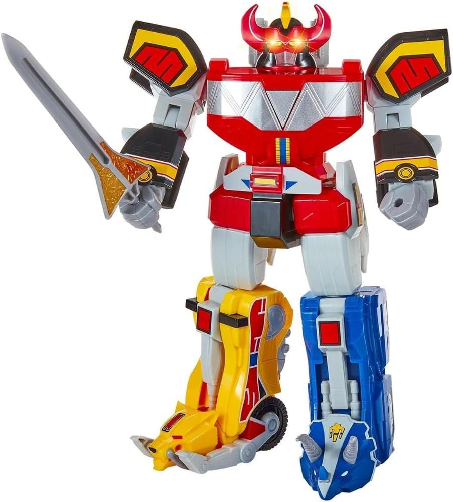 Boneco Megazord Power Rangers Com Luz E Som Sunny - 5185
