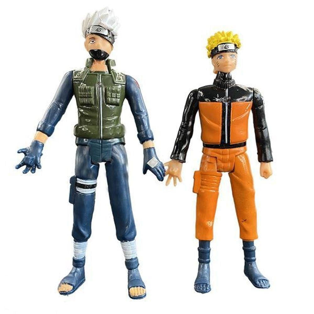 Kit Brinquedo 4 Boneco Naruto Shipunden Action Figure 17