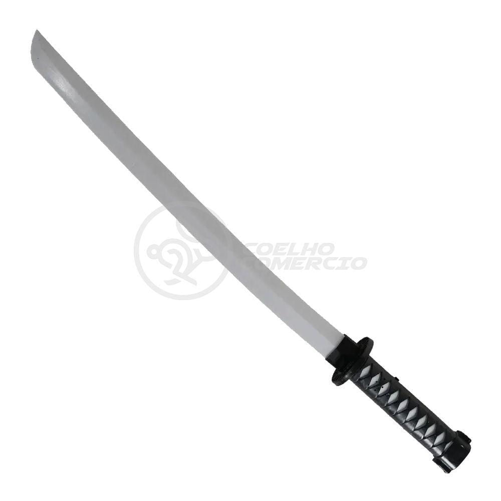 Sabre Ninja Brinquedo Som E Led Luz - Preto