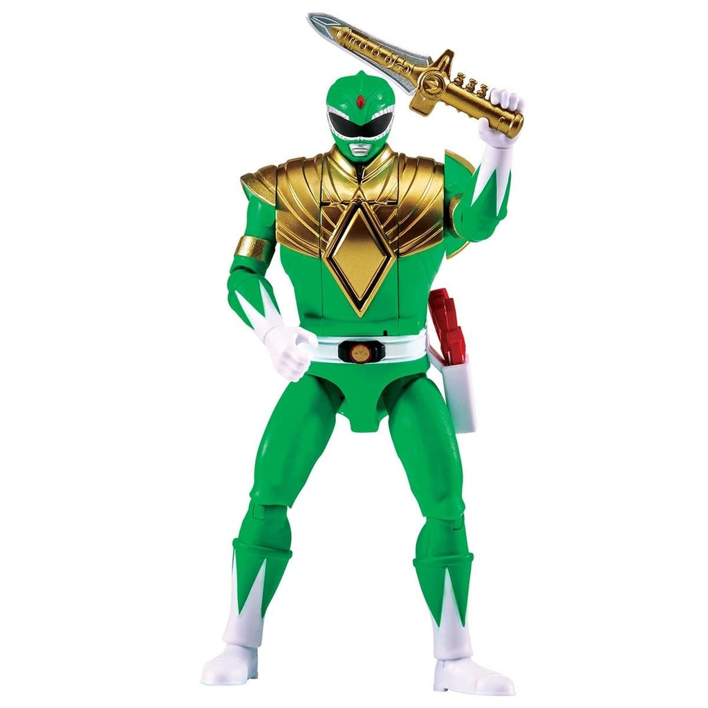 Boneco Power Rangers Ranger Verde Morfável Auto Morphin Com Espada Sunny