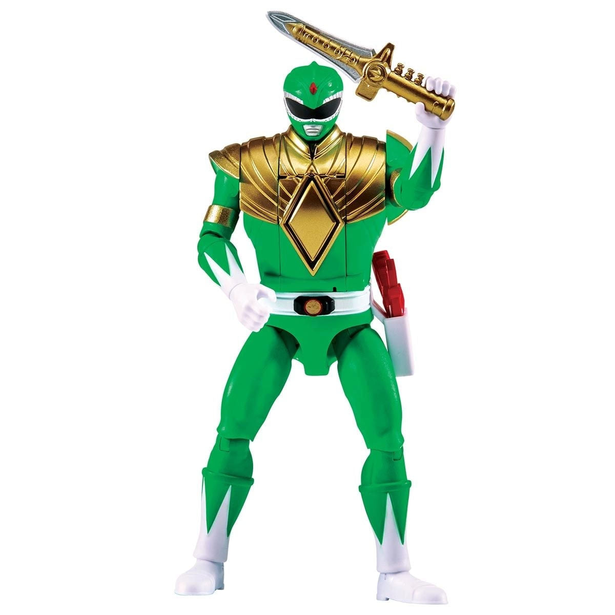 Boneco Power Rangers Ranger Verde Morfável Auto Morphin Com Espada Sunny