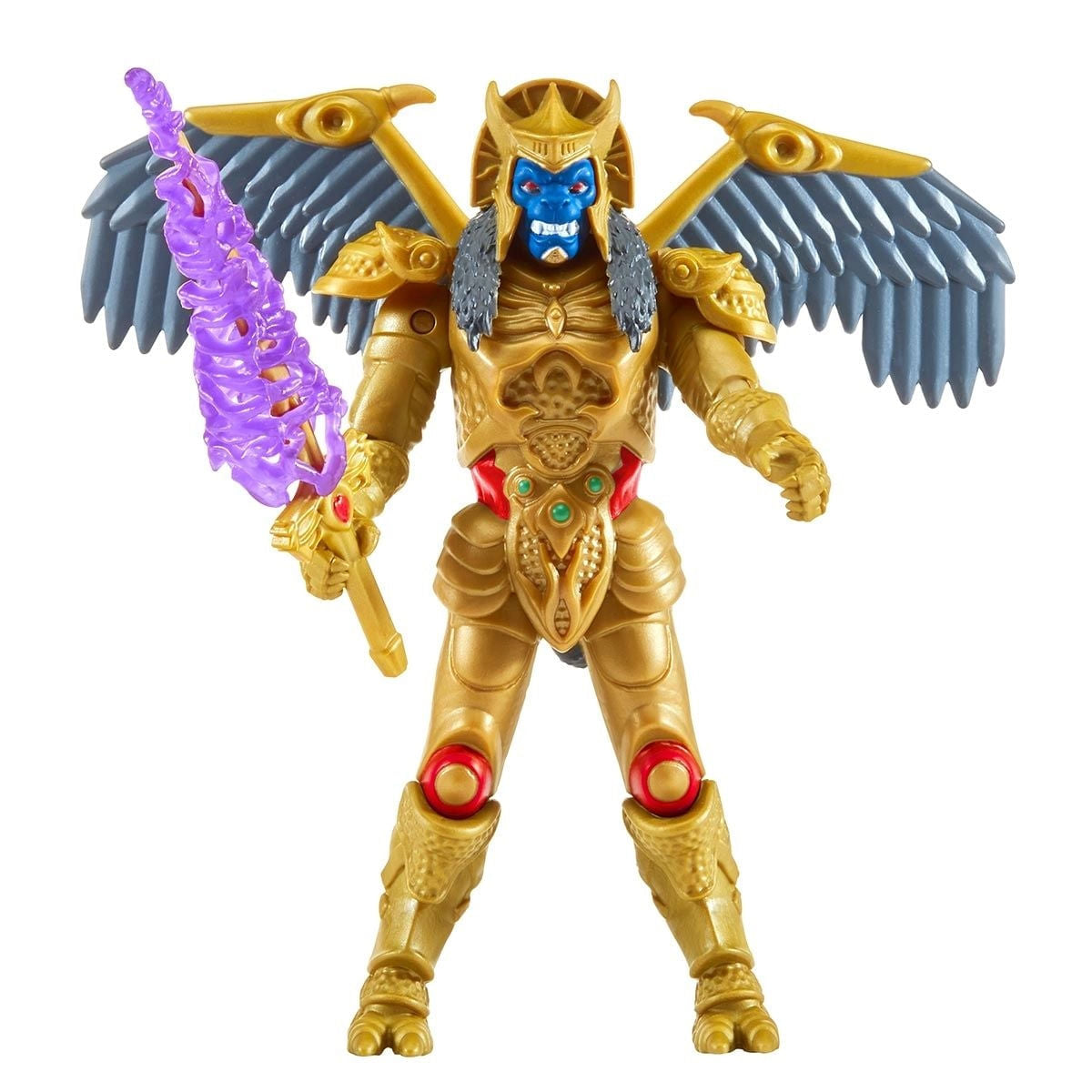 Boneco Goldar Power Rangers Vilão Articulado Com Asas Movimento E Espada