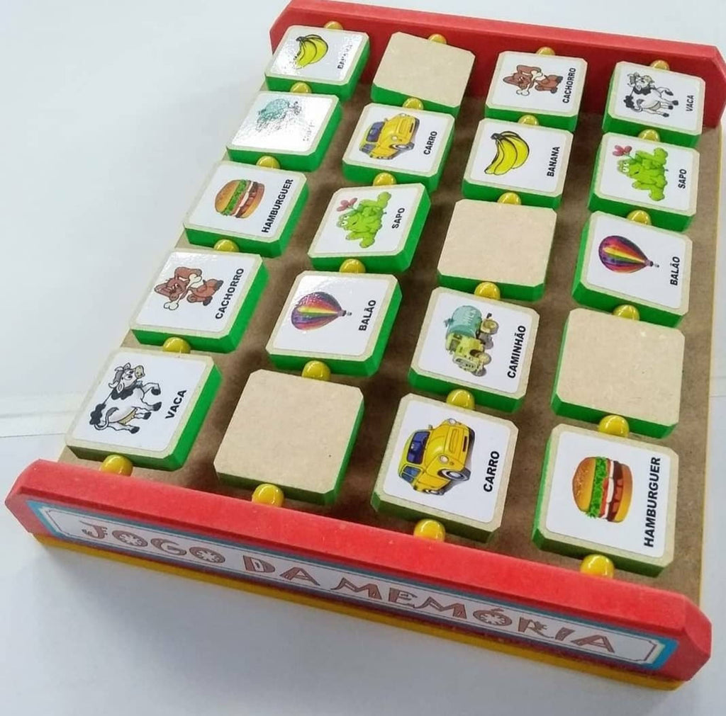 JOGO DA MEMÓRIA GIRATÓRIO