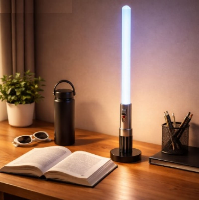 Luminária de Mesa Sabre de Luz Luke – Oficial Licenciado Star Wars