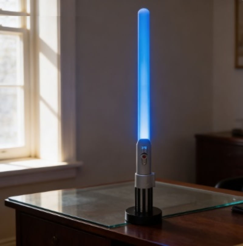 Luminária de Mesa Sabre de Luz Luke – Oficial Licenciado Star Wars