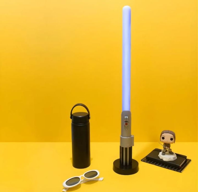 Luminária de Mesa Sabre de Luz Luke – Oficial Licenciado Star Wars
