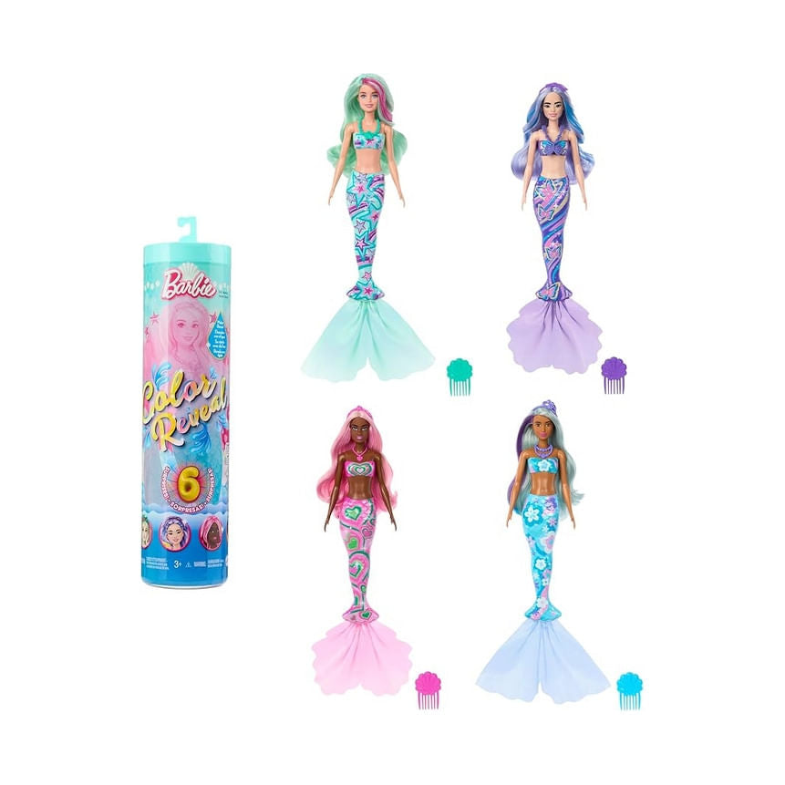 BARBIE COLOR REVEAL SEREIA SURPRESA - MATTEL
