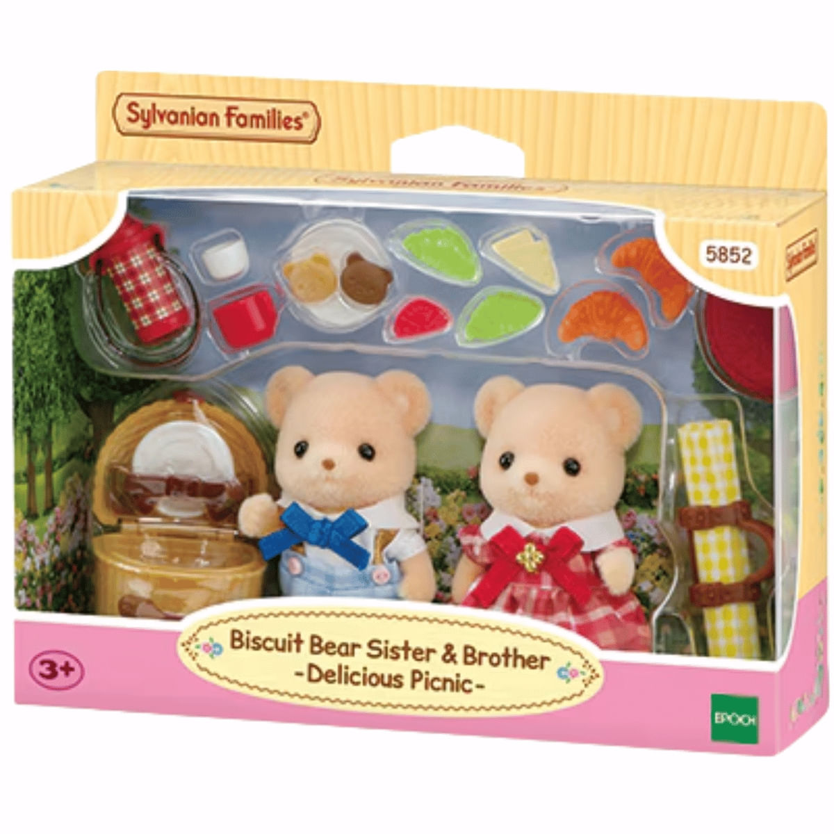 Sylvanian Families Irmãos Urso Biscoito 3+ 5852 Epoch