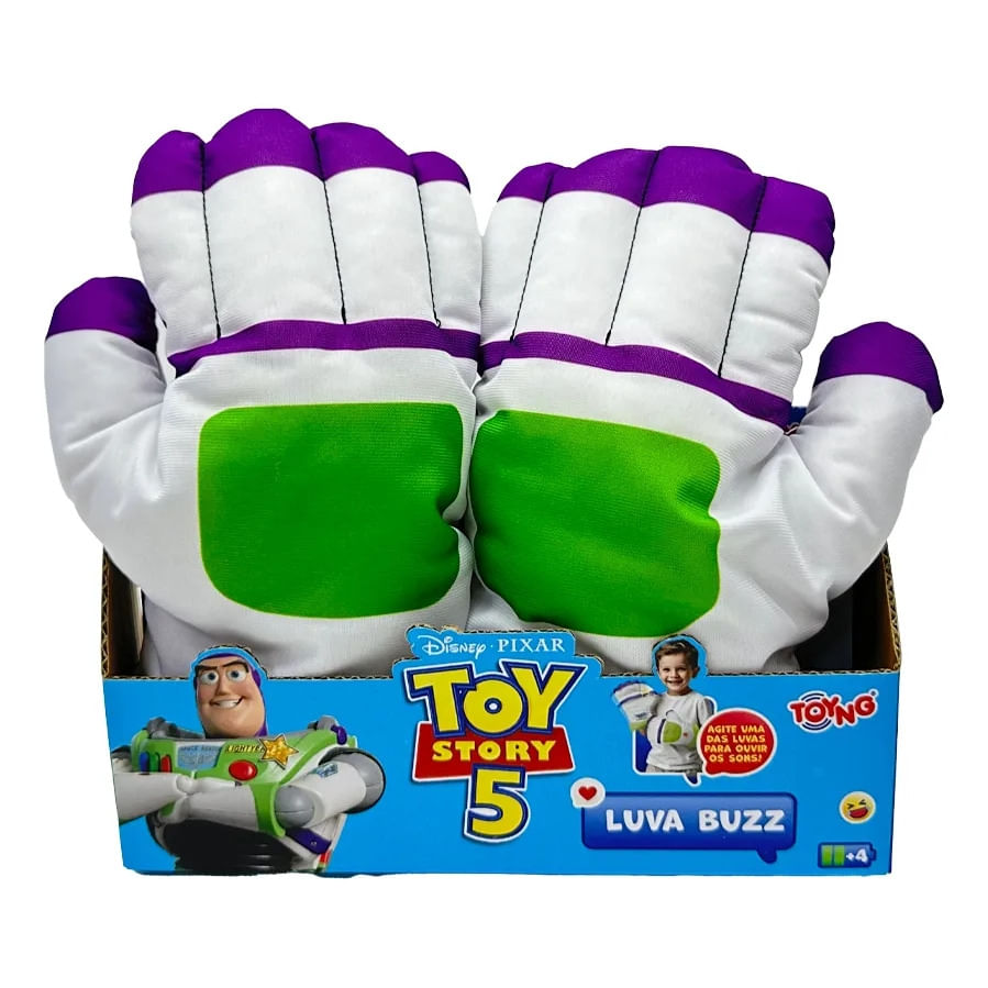 LUVA COM SOM BUZZ LIGHTYEAR DISNEY TOY STORY 5 - TOYNG