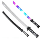 Brinquedo Espada Samurai Ninja Som E Luz Colorida Sensor De Movimento