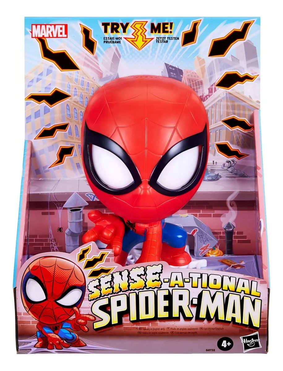 Boneco Homem Aranha Sensorial