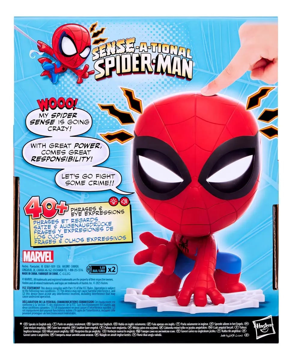 Boneco Homem Aranha Sensorial
