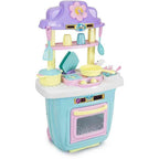 Cozinha de Brinquedo Pocket Desmontável com Maleta e Rodinhas Maral