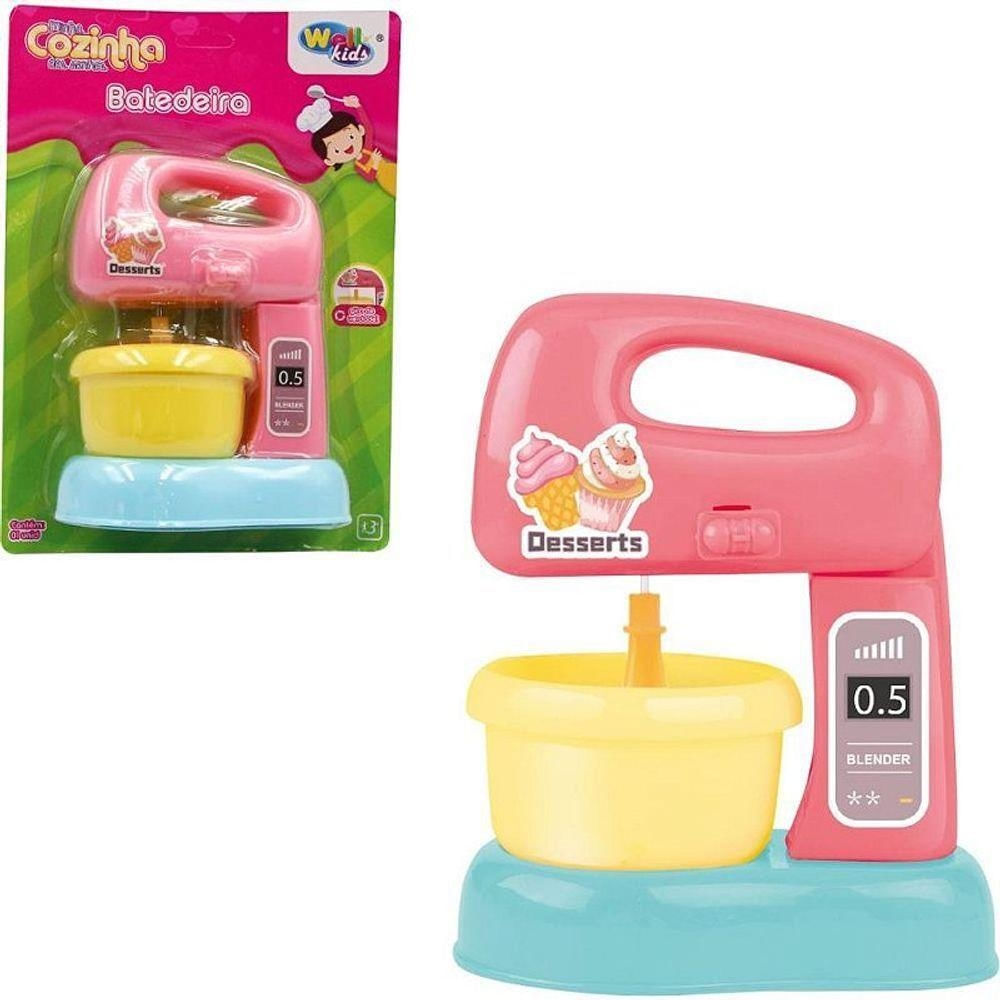 Batedeira Infantil a Fricção Brincando de Casinha Wellmix