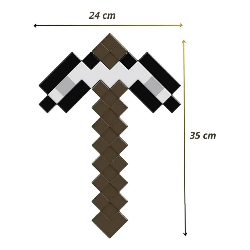 MINECRAFT PICARETA DE FERRO - MATTEL