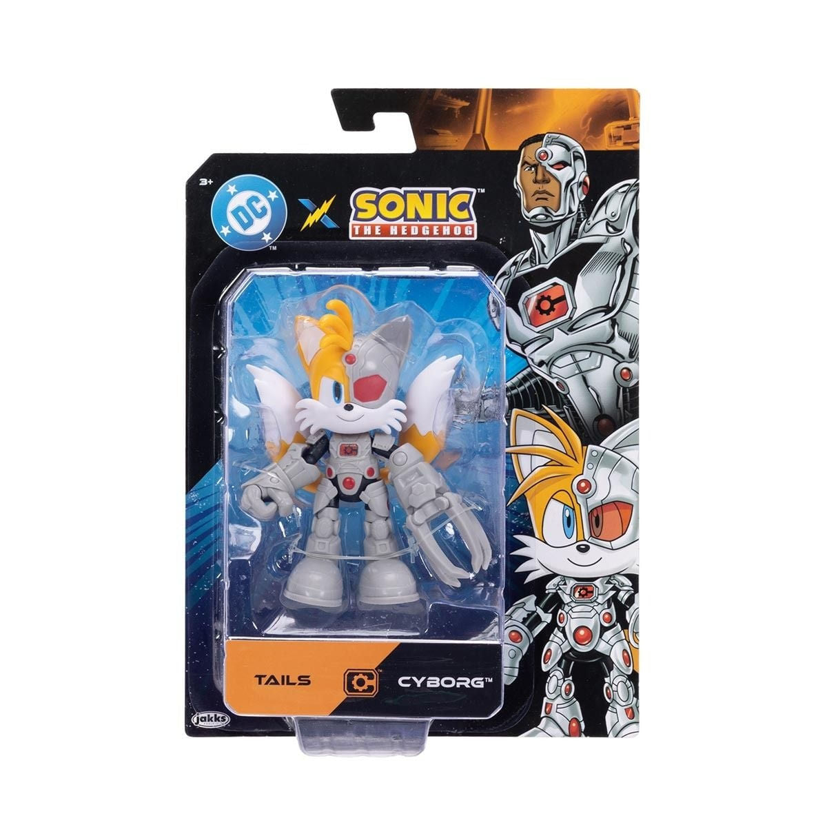 Boneco Tails Cyborg Sonic DC - Action Figure Articulada Colecionável - Sunny