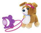 Pelúcia Cachorrinho Walking Petz com Som e Movimento Multikids