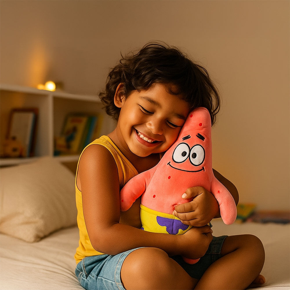 Pelúcia do Patrick Bob Esponja 45Cm Multikids - BR2522