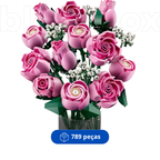 Buquê de Rosas Cor de Rosa | 789PCS