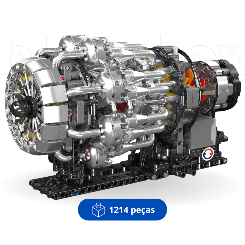 Motor Turbojet Motorizado | 1214PCS