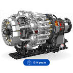 Motor Turbojet Motorizado | 1214PCS