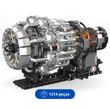Motor Turbojet Motorizado | 1214PCS